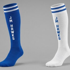 JM Blue/White Sock