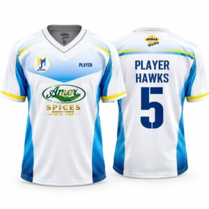JM Hawks White Jersey